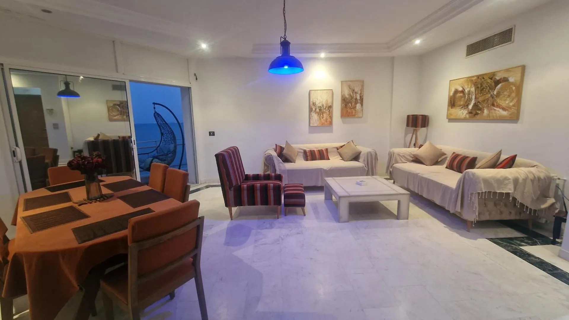 Apartament The Bleu Sea Tunis Tunezja